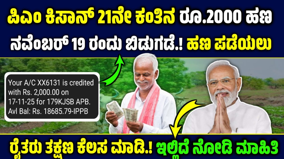PM Kisan 21th Installment Date